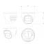 מצלמת כיפה Provision DH-320IPSN-28 IP 2MP 20m IR 2.8mm
