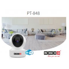 מצלמת אנליטיקה ביתית ממונעת אלחוטית Provision PT-848 4MP