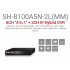 מכשיר הקלטה משולב PROVISION SH-8100A5N-2L MM 4TB 8 AHD 2IP