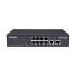 סוויץ 2PORT UPLOAD 1GB + Provision PoES-08120C+2GI 8port 10/100