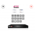 מכשיר הקלטה Provision NVR 16400PFAN POE Up to 12MP 4K 2TB disk 1U