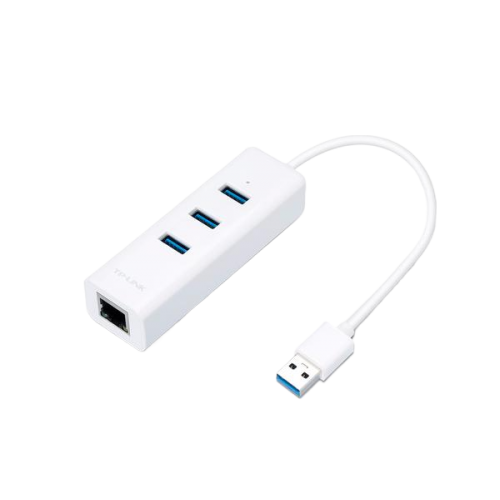 USB 3.0 to Gigabit Ethernet + USB HUB 3-port USB 3.0