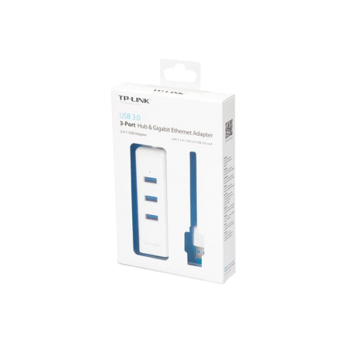 USB 3.0 to Gigabit Ethernet + USB HUB 3-port USB 3.0