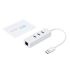 USB 3.0 to Gigabit Ethernet + USB HUB 3-port USB 3.0