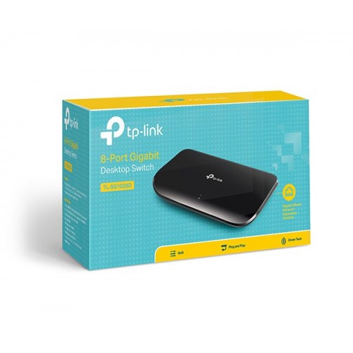 סוויץ' TPLINK TL-LS1008G 8 Port SOHO Switch 1G