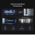 נתב TPLink BE7200 Archer BE450 WIFI 7 up to 7.2Gbps 10GB/2.5GBLan