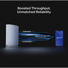 נתב TPLink BE7200 Archer BE450 WIFI 7 up to 7.2Gbps 10GB/2.5GBLan