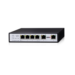 סוויץ עד 60 וואט Provision POE 4 PORTS 1Gbps and 2 Ports Uplink