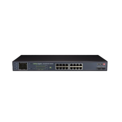 מתג Provision 16 PORT Giga full POE Switch avg 15.6W Max 30W