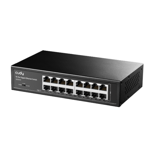 מתג לא מנוהל CUDY GS1016 16 Port Gigabut Ethernet Switch