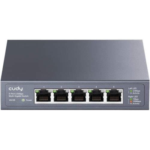 מתג Cudy 5 Port 2.5GB Unmanged Switch