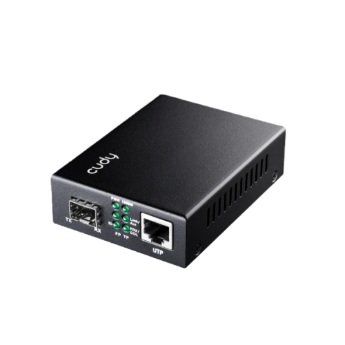 ממיר חיבור רשת אופטי CUDY Gigabit Media Converter MC220