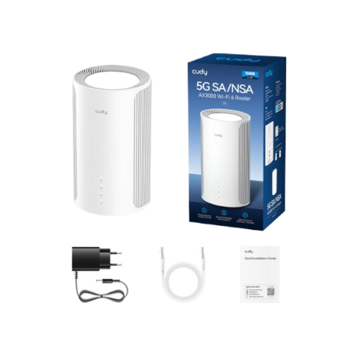 נתב Cudy P2 5G SA/NSA Cellular AX3000 Wi-Fi 6 Router