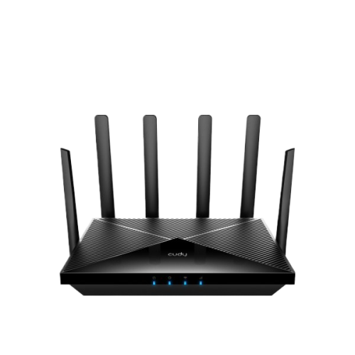נתב אלחוטי כולל מודם סלולרי CUDY P5 AX3000 WIFI 6 GIGA Dual Sim