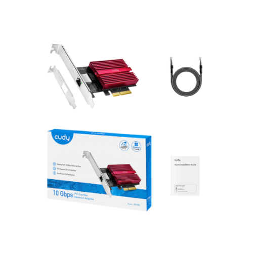 כרטיס רשת פנימי Cudy PE10G 10Gbps PCIE X4