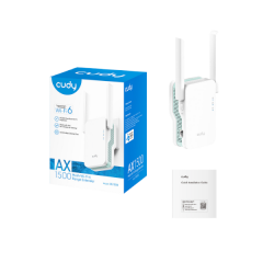 מגדיל טווח Cudy RE1500 Mesh Wi-Fi 6 Range Extender up to 1500Mbps