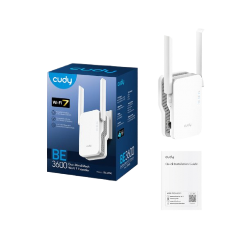מגדיל טווח Cudy RE3600-IL BE3600 Mesh Wi-Fi 7 Range Extender