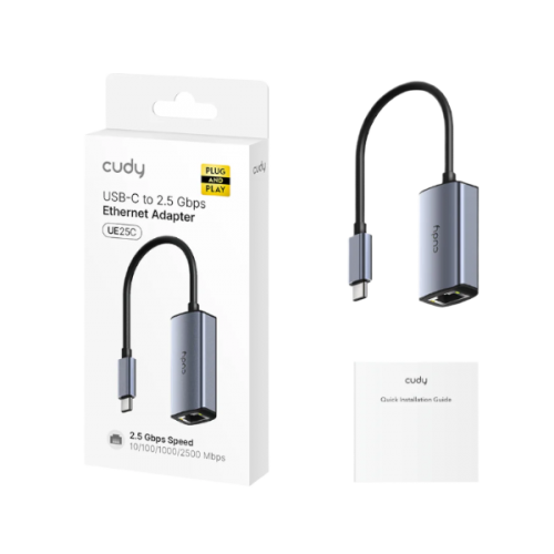 כרטיס רשת CUDY USB-C to 2.5Gb