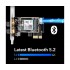 כ.רשת אלחוטי Cudy WE3000 AX200 WIFI 6 Bluetooth 5.2 PCI-E