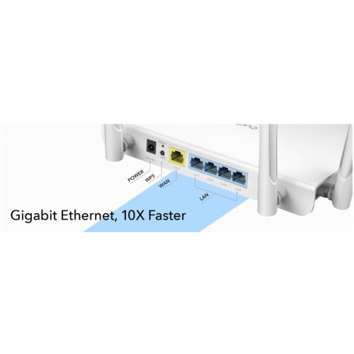 נתב Cudy WR1300-IL WIFI DUAL BAND AC1200 MESH Mult-iFunction