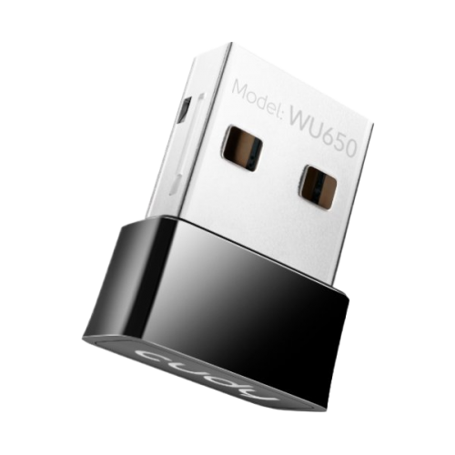 מתאם רשת אלחוטי CUDY AC650 Wireless Dual-Band Mini USB 2.0