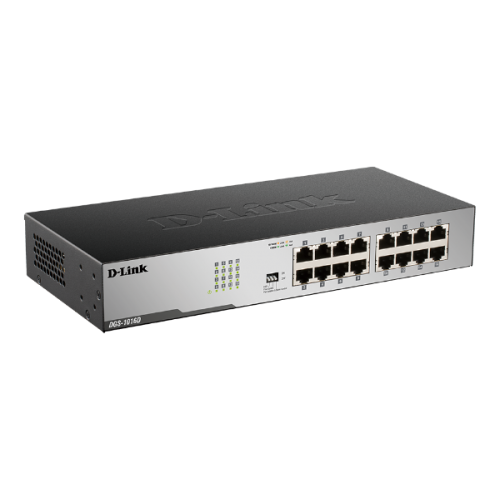 מתג לא מנוהל גיגהביט D-LINK 16 PORT Unmanaged 1GB Switch