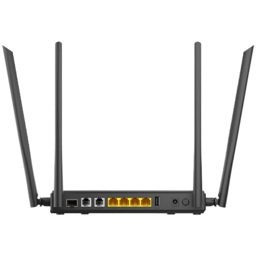 נתב אלחוטי D-LINK DVG-5402G 3G/LTE Support AC1200 4X1GB PORTS
