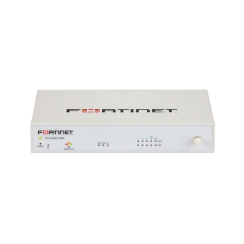 פיירוול מכשיר בלבד FortiNet FortiGate 50G 1XWAN 3XLAN 1XFortiLink