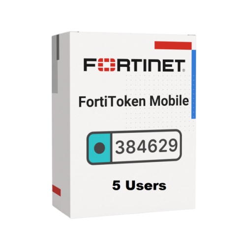 רישיון Fortinet FortiTokenMobile 5 User Electronic License