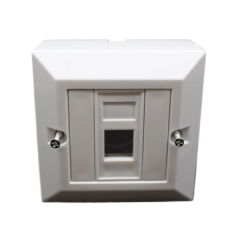 קופסאת פלסטיק RJ-45 Plastic box Cat5