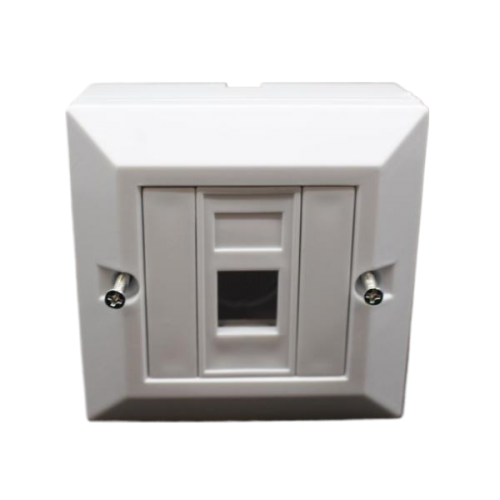קופסאת פלסטיק RJ-45 Plastic box Cat5