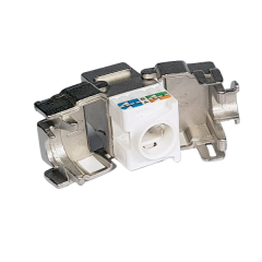 מחבר נקבה קיסטון Female Connector RJ-45 Cat 6