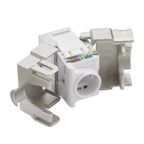 מחבר נקבה RJ-45 Cat 6A Female Connector