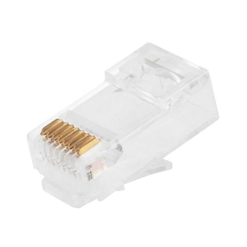 מחבר זכר male Connector RJ-45 Cat 6