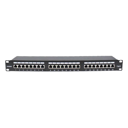 פנל 24 מחברים RJ-45 CAT 6
