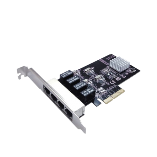 כ. רשת ST Lab N-451 PCIe 4-Port Gigabit Net Controller PCIEX4