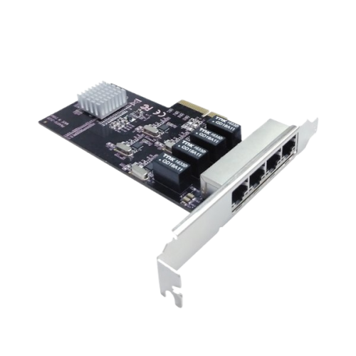 כ. רשת ST Lab N-451 PCIe 4-Port Gigabit Net Controller PCIEX4