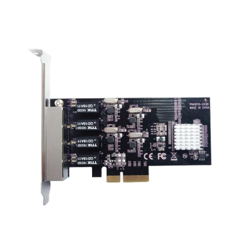 כ. רשת ST Lab N-451 PCIe 4-Port Gigabit Net Controller PCIEX4