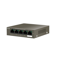 מתג לא מנוהל Tenda 5 Port With 4 PORT POE Gigabit Switch 63W