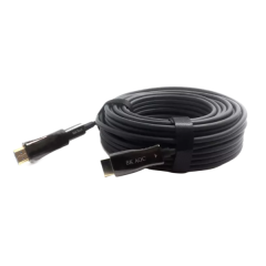 כבל סיב אופטי חד כיווני להשחלות HDMI 10M v2.1 8K FiberOptic