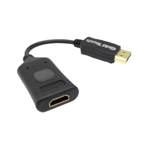 מתאם אקטיבי DP to HDMI 0.2m Active 4K@30Hz