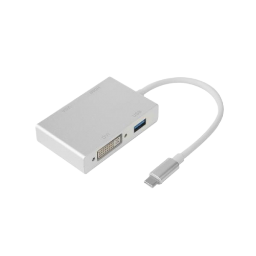 מתאם USB3.1 Type C TO DVI Female