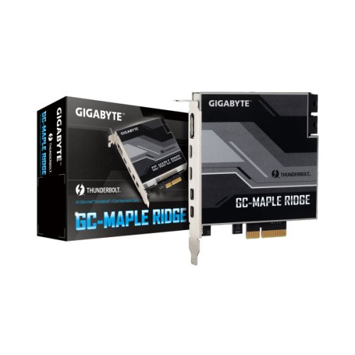 כרטיס הרחבה ללוחות Gigabyte נתמכים Gigabyte Thunderbolt 4
