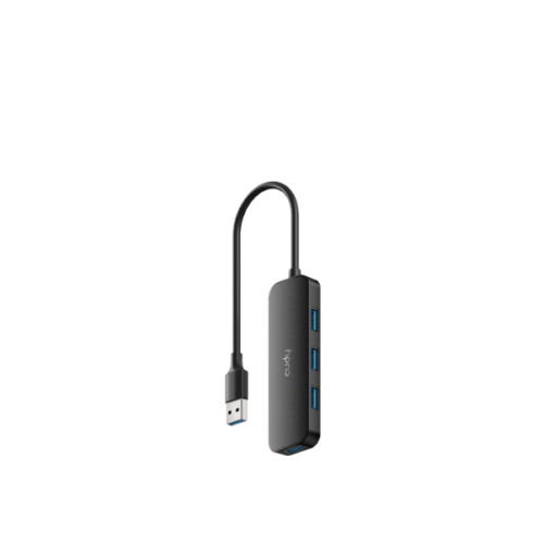 מפצל USB CUDY UH40A USB3.0 4-PORTS HUB