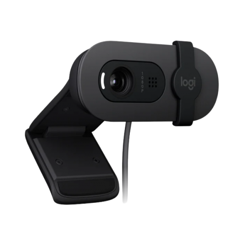 מצלמת רשת LOGITECH BRIO 105 FHD Built in Mic Auto Brightness