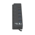מפצל אקטיבי כולל חיבור מתח Gold-Touch 4 PORT USB 3.0
