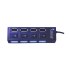 מפצל 4 PORT USB 2.0 אקטיבי כולל חיבור מתח