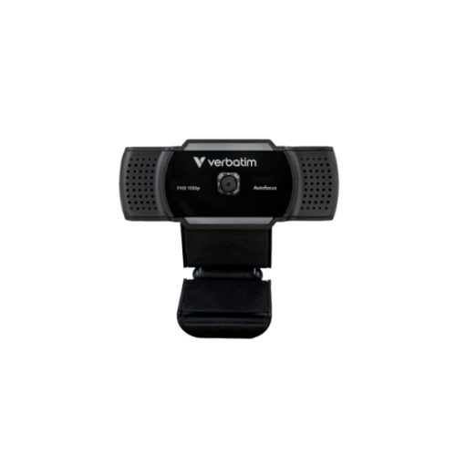 מצלמת אינטרנט Verbatim AWC-01 FHD 1080P Autofocus with Mic