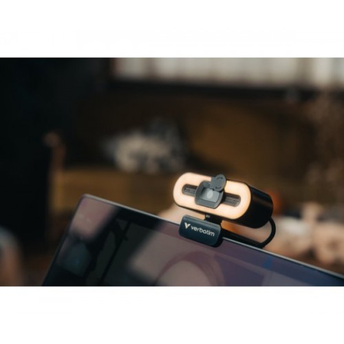 מצלמה Verbatim AWC-02 FHD 1080P Autofocus with Mic and Light