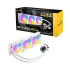 קירור נוזלי משולש לבן ANTEC VORTEX LUM 360 WHITE ARGB 280W TDP